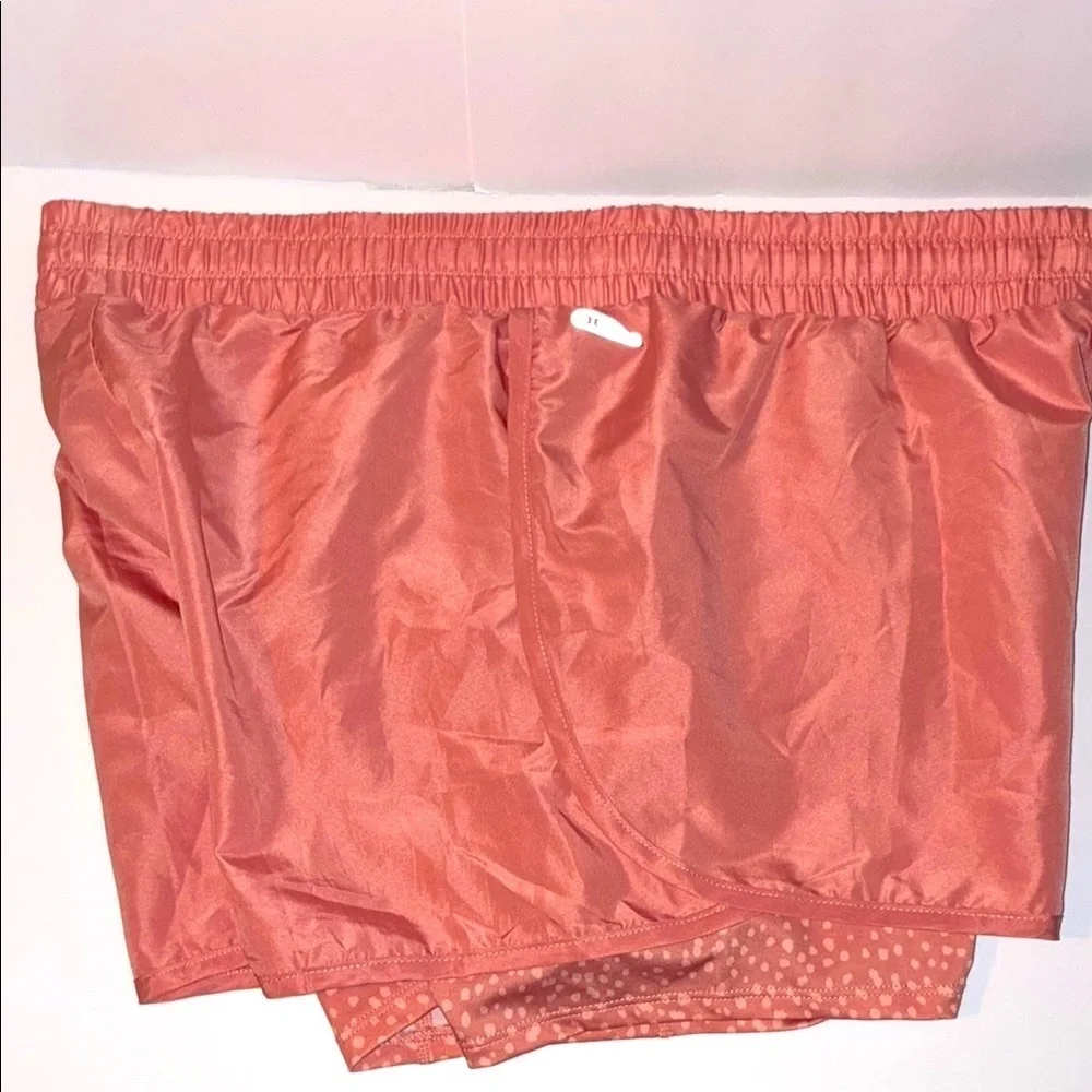 RBX Peach Athletic Shorts with Elastic Waistband and Lightweight Fabric NWOT
